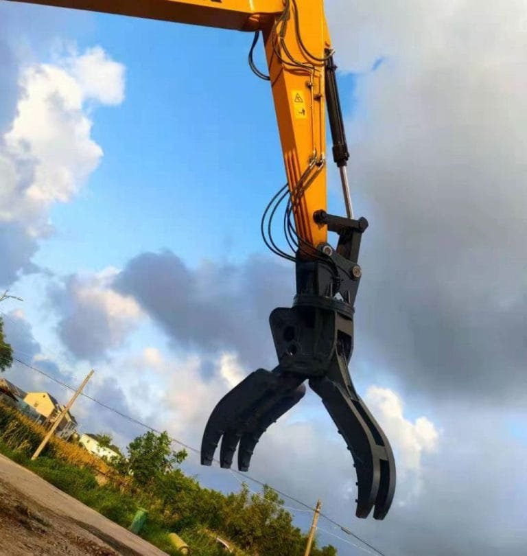 steel grabbing machine – Hydraulicdevice