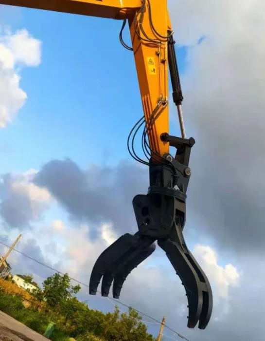 hydraulic wood grabber