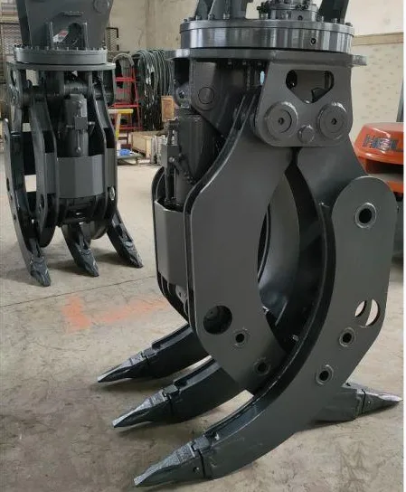 hydraulic wood grabber